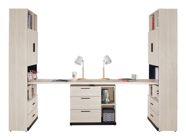 伊凡卡雙人組合7.9尺書桌櫃