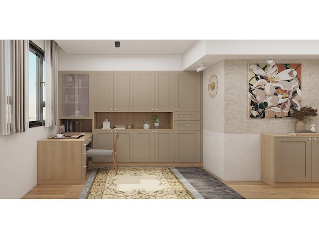 書房系統家具 書櫃-鄉村