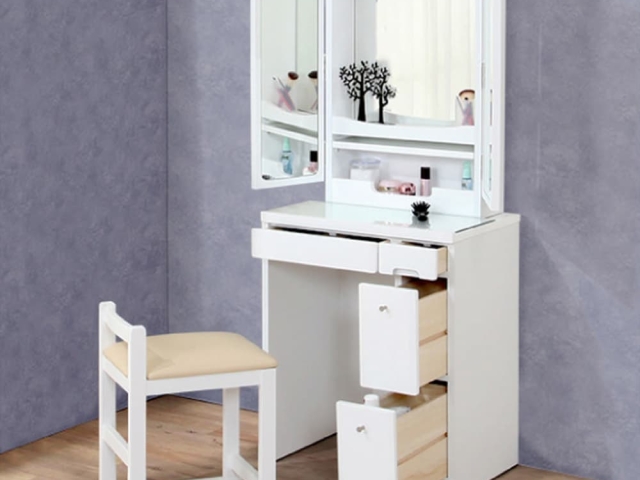化妝台 梳妝台 CLAIR 三面鏡 